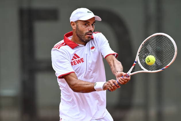 Laurent Lokoli FRA 26.07.2026 ¢ Tennis ¢ 1. Bundesliga Herren, TC Bredeney vs Kölner THC Stadion RW, Tennis Club Bredeney, Essen, NRW Germany *** Laurent Lokoli FRA July 26, 2026 ¢ Tennis ¢ Men s 1st Bundesliga, TC Bredeney vs. Kölner THC Stadion RW, Tennis Club Bredeney, Essen, North Rhine-Westphalia, Germany Copyright: xpepphotox xHorstxMauelshagenx pep00321, pep_20260726_hm_392609