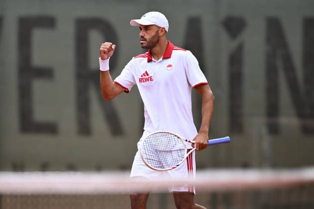 Laurent Lokoli FRA 26.07.2026 ¢ Tennis ¢ 1. Bundesliga Herren, TC Bredeney vs Kölner THC Stadion RW, Tennis Club Bredeney, Essen, NRW Germany *** Laurent Lokoli FRA July 26, 2026 ¢ Tennis ¢ Men s 1st Bundesliga, TC Bredeney vs. Kölner THC Stadion RW, Tennis Club Bredeney, Essen, North Rhine-Westphalia, Germany Copyright: xpepphotox xHorstxMauelshagenx pep00321, pep_20260726_hm_392641
