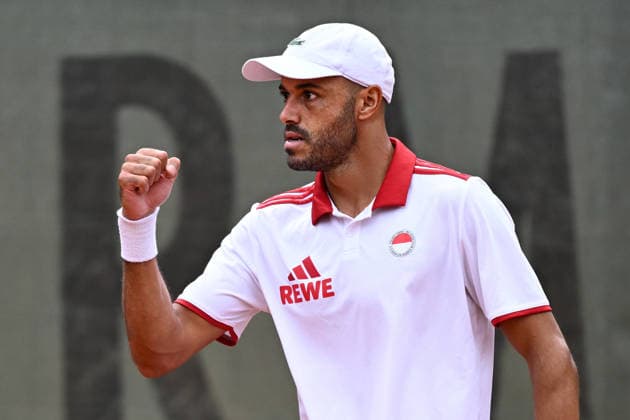 Laurent Lokoli FRA 26.07.2026 ¢ Tennis ¢ 1. Bundesliga Herren, TC Bredeney vs Kölner THC Stadion RW, Tennis Club Bredeney, Essen, NRW Germany *** Laurent Lokoli FRA July 26, 2026 ¢ Tennis ¢ Men s 1st Bundesliga, TC Bredeney vs. Kölner THC Stadion RW, Tennis Club Bredeney, Essen, North Rhine-Westphalia, Germany Copyright: xpepphotox xHorstxMauelshagenx pep00321, pep_20260726_hm_392642