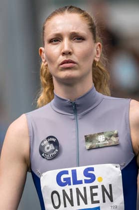 Deutsche Leichtathletik-Meisterschaften; Bochum-Wattenscheid, 26.07.2026 Imke Onnen (Cologne Athletics), Hochsprung; Deutsche Leichtathletik-Meisterschaften am 26.07.2026 im Lorheide-Stadion, Bochum-Wattenscheid (Nordrhein-Westfalen). *** German Track and Field Championships, Bochum-Wattenscheid, July 26, 2026; Imke Onnen, Cologne Athletics, High Jump; German Track and Field Championships on July 26, 2026, at Lorheide Stadium, Bochum-Wattenscheid, North Rhine-Westphalia Copyright: xBEAUTIFULxSPORTS AxelxKohringx