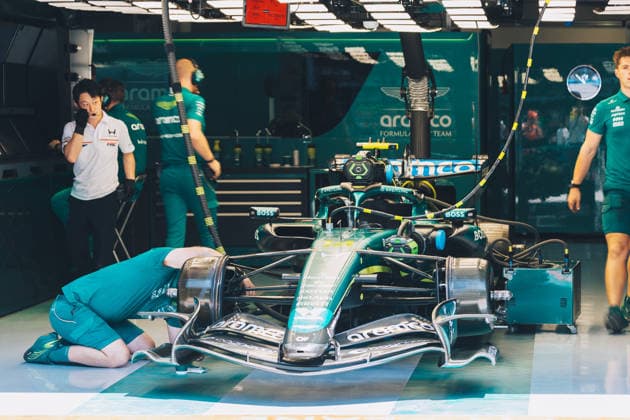 Formula 1 AWS Hungarian Grand Prix 2026 Cedric Marcadier OVERTAKE MAXPPP - Budapest 26 07 2026 Aston Martin Aramco Formula One Team at the Formula 1 AWS Hungarian Grand Prix 2026, the 11th round of the 2026 FIA Formula 1 World Championship, WM, Weltmeisterschaft at the Hungaroring in Budapest, Hungary, from 23 to 26 July 2026 Budapest Hungaroring Hungary  Copyright: xOVERTAKE MAXPPPxCedricxMarcadierx OVT202607262524 OVT202607262524