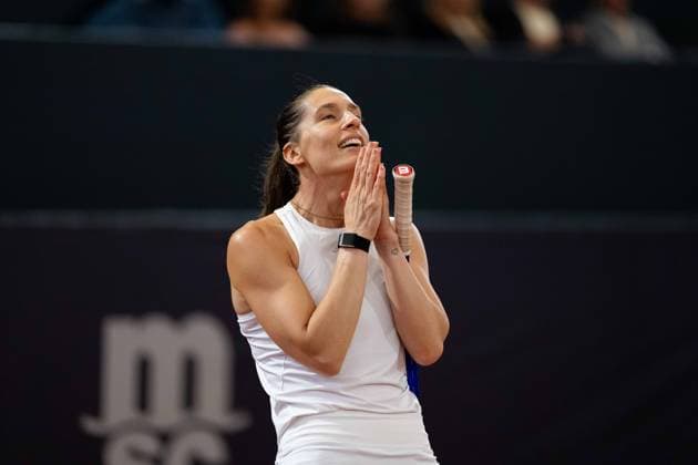 Andrea Petkovic (GER) enttaeuscht, Enttaeuschung, Emotionen, GER, Martina Hingis vs Andrea Petkovic, Tennis, MSC Hamburg Ladies Open WTA, Tennis Damen 250, Showmatch, 26.07.2026 GER, Martina Hingis vs Andrea Petkovic, Tennis, MSC Hamburg Ladies Open WTA 250, Showmatch, 26.07.2026 Hamburg *** Andrea Petkovic (GER) Disappoints, Disappointment, Emotions, GER, Martina Hingis vs. Andrea Petkovic, Tennis, MSC Hamburg Ladies Open WTA 250, Exhibition Match, July 26, 2026, GER, Martina Hingis vs. Andrea Petkovic, Tennis, MSC Hamburg Ladies Open WTA 250, Exhibition Match, July 26, 2026, Hamburg Copyright: xEibner-Pressefoto MaxxVincenx EP_MVN