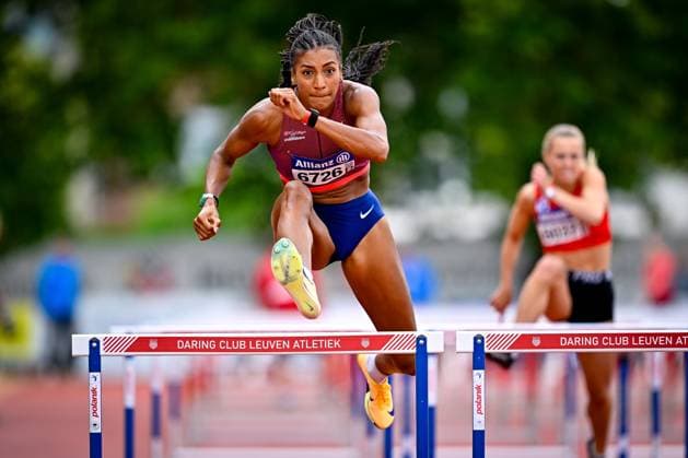 Belgian Athletics Championships day 2 - 26 07 2026 LEUVEN, BELGIUM - JULY 26 : Thiam Nafissatou during day 2 of the Allianz Belgian Athletics Championships on July 26, 2026 in Leuven, Belgium, 26 07 2026  Copyright: xTomasxSiskx