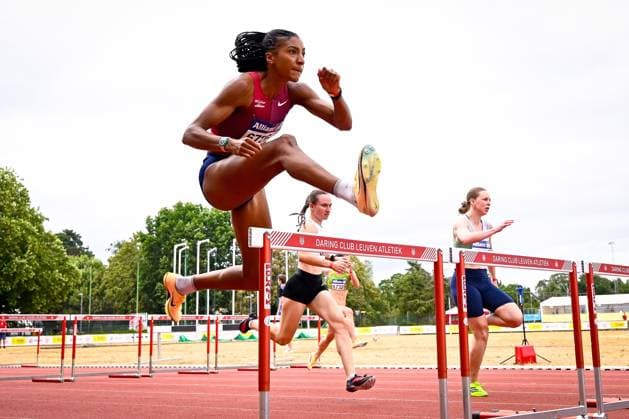 Belgian Athletics Championships day 2 - 26 07 2026 LEUVEN, BELGIUM - JULY 26 : Thiam Nafissatou during day 2 of the Allianz Belgian Athletics Championships on July 26, 2026 in Leuven, Belgium, 26 07 2026  Copyright: xTomasxSiskx