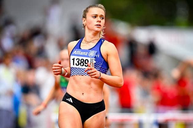 Belgian Athletics Championships day 2 - 26 07 2026 LEUVEN, BELGIUM - JULY 26 : Vanden Bosch Amber during day 2 of the Allianz Belgian Athletics Championships on July 26, 2026 in Leuven, Belgium, 26 07 2026  Copyright: xTomasxSiskx