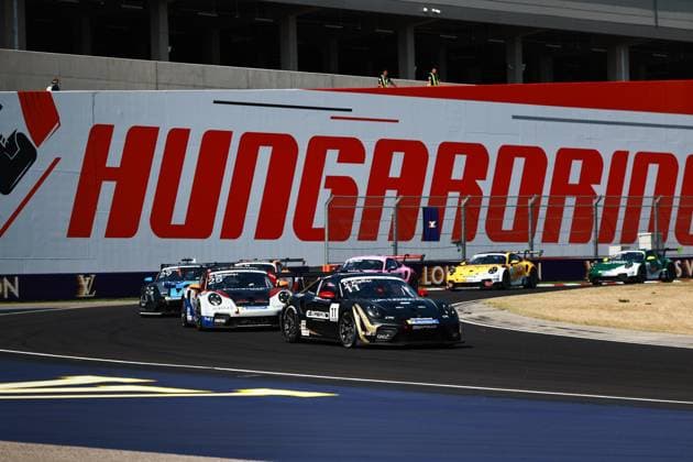 11 Chester Kieffer (LUX, Schumacher CLRT), 25 Wouter Boerekamps (NLD, Team GP Elite), Porsche Mobil 1 Supercup at Hungaroring on July 26, 2026 in Budapest, Hungary. (Photo by HOCH ZWEI) Budapest Hungary *** 11 Chester Kieffer (LUX), Schumacher (CLRT), 25 Wouter Boerekamps (NLD), Team GP Elite, Porsche Mobil 1 Supercup at the Hungaroring on July 26, 2026, in Budapest, Hungary. Photo by HOCH ZWEI, Budapest, Hungary