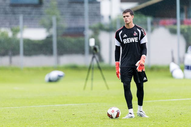 ST. JOHANN IN TIROL, AUSTRIA - JULY 26: Martin James (1. FC Koeln) during a training session at trainings camp in Kitzbuehel of season 2026 27 at Koasastadion on July 26, 2026 in St. Johann in Tirol, Austria. Austria Copyright: xSteffiexWunderlx