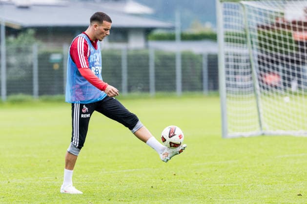 ST. JOHANN IN TIROL, AUSTRIA - JULY 26: Said El Mala (1. FC Koeln, 13) controls the ball during a training session at trainings camp in Kitzbuehel of season 2026 27 at Koasastadion on July 26, 2026 in St. Johann in Tirol, Austria. Austria Copyright: xSteffiexWunderlx