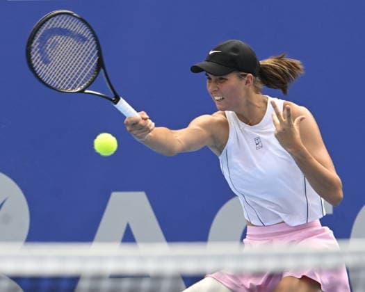 Lilli Tagger of Austria (pictured) in action during the match against Daria Snigur of Ukraine within the women s WTA, Tennis Damen 250 Livesport Prague Open 2026 tennis tournament in Prague, Czech Republic, on July 26, 2026. (CTKxPhoto MichalxKrumphanzl) CTKPhotoP2026072603106  CTKPhotoP2026072603106