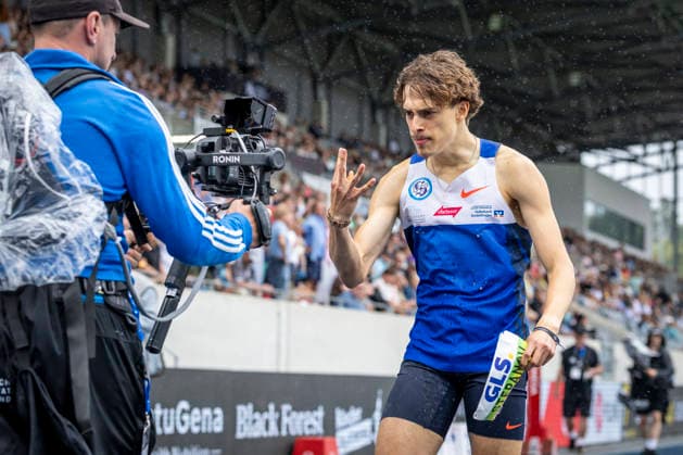 Deutsche Leichtathletik-Meisterschaften; Bochum-Wattenscheid, 26.07.2026 Deutscher Meister über 800m: Alexander Stepanov (VfL Sindelfingen); Deutsche Leichtathletik-Meisterschaften am 26.07.2026 im Lorheide-Stadion, Bochum-Wattenscheid (Nordrhein-Westfalen). *** German Track and Field Championships, Bochum Wattenscheid, July 26, 2026; German 800-meter Champion: Alexander Stepanov, VfL Sindelfingen; German Track and Field Championships on July 26, 2026, at Lorheide Stadium, Bochum-Wattenscheid, North Rhine-Westphalia Copyright: xBEAUTIFULxSPORTS LeahxKohringx