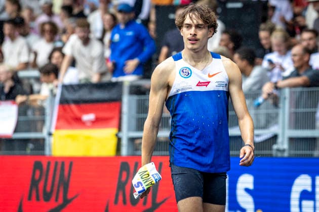 Deutsche Leichtathletik-Meisterschaften; Bochum-Wattenscheid, 26.07.2026 Deutscher Meister über 800m: Alexander Stepanov (VfL Sindelfingen); Deutsche Leichtathletik-Meisterschaften am 26.07.2026 im Lorheide-Stadion, Bochum-Wattenscheid (Nordrhein-Westfalen). *** German Track and Field Championships, Bochum Wattenscheid, July 26, 2026; German 800-meter Champion: Alexander Stepanov, VfL Sindelfingen; German Track and Field Championships on July 26, 2026, at Lorheide Stadium, Bochum-Wattenscheid, North Rhine-Westphalia Copyright: xBEAUTIFULxSPORTS LeahxKohringx