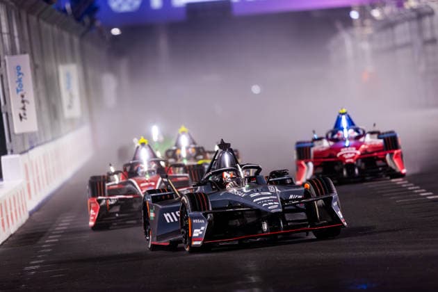 2026 FORMULA E TOKYO ePRIX 23 NATO Norman (fra), Nissan Formula E Team, Nissan e-4ORCE 05, action during the Tokyo ePrix, 14th and 15th round of the 2025-26 ABB FIA Formula E World Championship, WM, Weltmeisterschaft on the Tokyo Street Circuit from July 24 to 26, 2026 in Tokyo, Japan - TokyoJapan  Copyright: xDamienxDoumerguex