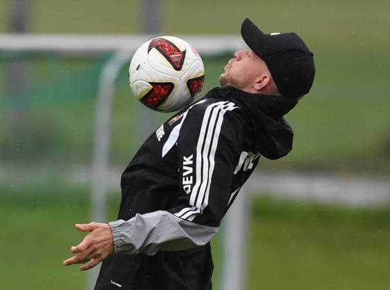 25.07.2026, xophax, Fussball 1.Bundesliga, 1.FC Koeln Trainingslager . Mannschaft in Kitzbühel .Training in Sankt Johann. Trainer Rene Wagner ( 1.FC Köln ) Kitzbühel *** July 25, 2026, xophax, Soccer, Bundesliga 1, 1. FC Köln Training Camp, Team in Kitzbühel, Training in Sankt Johann, Coach Rene Wagner, 1. FC Köln, Kitzbühel