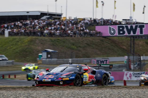 GER, DTM, 9. & 10. Lauf, Motorsport Arena Oschersleben 26.07.2026, Motorsport Arena, Oschersleben, GER, DTM, 9. & 10. Lauf, Motorsport Arena Oschersleben Thierry Vermeulen, Emil Frey Racing Ferrari 296 GT3 Evo Â Foto: Alexander Trienitz Oschersleben Motorsport Arena Sachsen-Anhalt Deutschland *** GER, DTM, Round 9 of 10, Motorsport Arena Oschersleben, July 26, 2026, Motorsport Arena, Oschersleben, GER, DTM, Round 9 of 10, Motorsport Arena Oschersleben Thierry Vermeulen, Emil Frey Racing Ferrari 296 GT3 Evo Photo by Alexander Trienitz Oschersleben Motorsport Arena Saxony-Anhalt Germany
