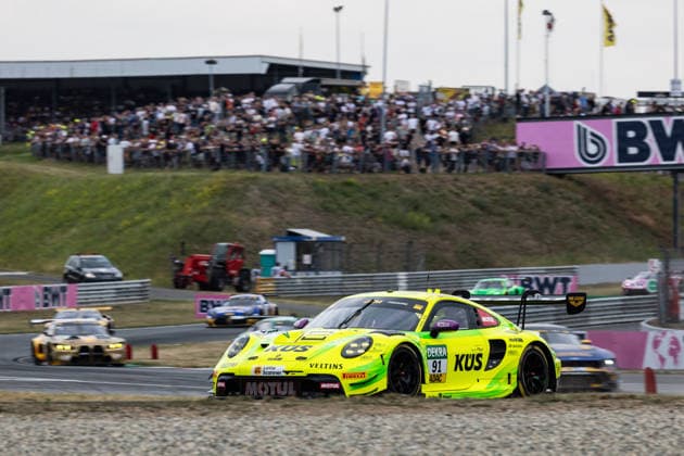 GER, DTM, 9. & 10. Lauf, Motorsport Arena Oschersleben 26.07.2026, Motorsport Arena, Oschersleben, GER, DTM, 9. & 10. Lauf, Motorsport Arena Oschersleben Thomas Preining, Manthey Porsche 911 GT3 R Evo Â Foto: Alexander Trienitz Oschersleben Motorsport Arena Sachsen-Anhalt Deutschland *** GER, DTM, Round 9 of 10, Motorsport Arena Oschersleben, July 26, 2026, Motorsport Arena, Oschersleben, GER, DTM, Round 9 of 10, Motorsport Arena Oschersleben Thomas Preining, Manthey Porsche 911 GT3 R Evo Photo by Alexander Trienitz Oschersleben Motorsport Arena Saxony-Anhalt Germany