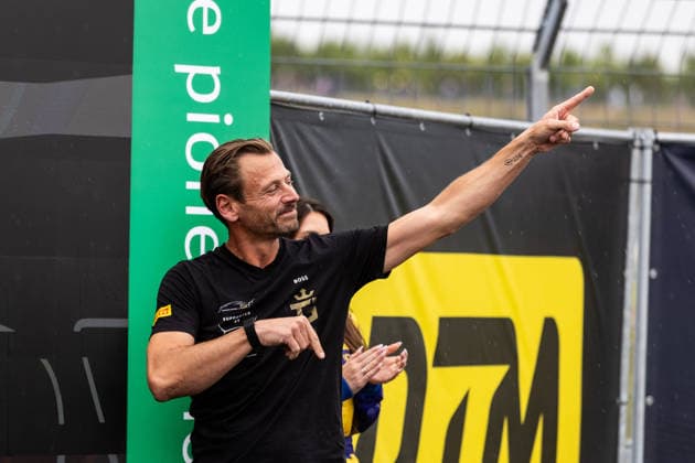 GER, DTM, 9. & 10. Lauf, Motorsport Arena Oschersleben 26.07.2026, Motorsport Arena, Oschersleben, GER, DTM, 9. & 10. Lauf, Motorsport Arena Oschersleben Gottfried Grasser, Teamchef Grasser Racing Team Â Foto: Alexander Trienitz Oschersleben Motorsport Arena Sachsen-Anhalt Deutschland *** GER, DTM, Races 9 and 10, Motorsport Arena Oschersleben, July 26, 2026, Motorsport Arena, Oschersleben, GER, DTM, Round 9 of 10, Motorsport Arena Oschersleben Gottfried Grasser, Team Principal of Grasser Racing Team Photo by Alexander Trienitz Oschersleben Motorsport Arena Saxony-Anhalt Germany