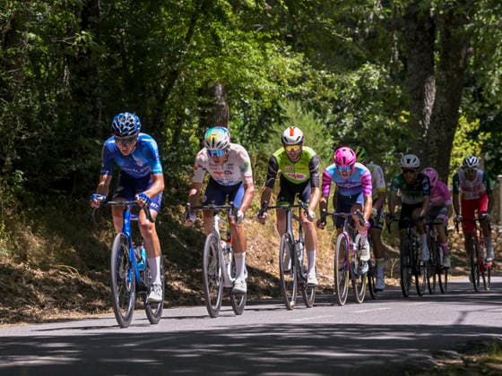 July 26, 2026, Zamora, Robleda - Cervantes, Spain: Professional cyclists at the 40th edition of the Clasica Castilla y Leon on July 2, 2026, in Madrid, Spain. 40th Edition Of The Clasica Castilla Y Leon (07.26.26)  - ZUMAc312 20260726_zsp_c312_013 Copyright: xOscarxManuelxSanchezx