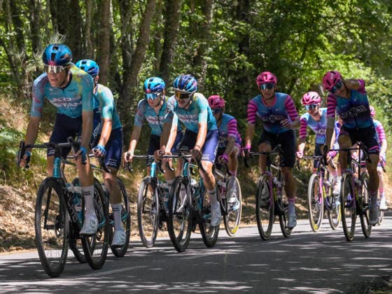 July 26, 2026, Zamora, Robleda - Cervantes, Spain: Professional cyclists at the 40th edition of the Clasica Castilla y Leon on July 2, 2026, in Madrid, Spain. 40th Edition Of The Clasica Castilla Y Leon (07.26.26)  - ZUMAc312 20260726_zsp_c312_053 Copyright: xOscarxManuelxSanchezx