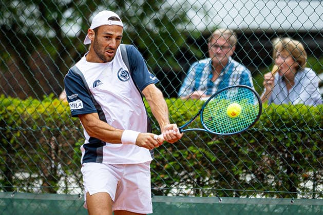 Stefano Travaglia ITA (HTC Blau-Weiß Krefeld), 2. Bundesliga Nord Herren: LTTC Rot-Weiß vs. HTC Blau-Weiß Krefeld, Berlin, LTTC Rot-Weiß , 26.07.2026, *** Stefano Travaglia ITA HTC Blau Weiß Krefeld, 2nd Bundesliga North Men s Division: LTTC Rot Weiß vs. HTC Blau Weiß Krefeld, Berlin, LTTC Rot Weiß, July 26, 2026, Copyright: xClaudioxGärtnerx