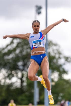 2026 Athletics Ireland National Outdoor Championships, Morton Stadium, Dublin 26 7 2026 Elizabeth Ndudi competing in in the Women™s Long Jump Final Elizabeth Ndudi 26 7 2026  Copyright: xx 0U6A8187