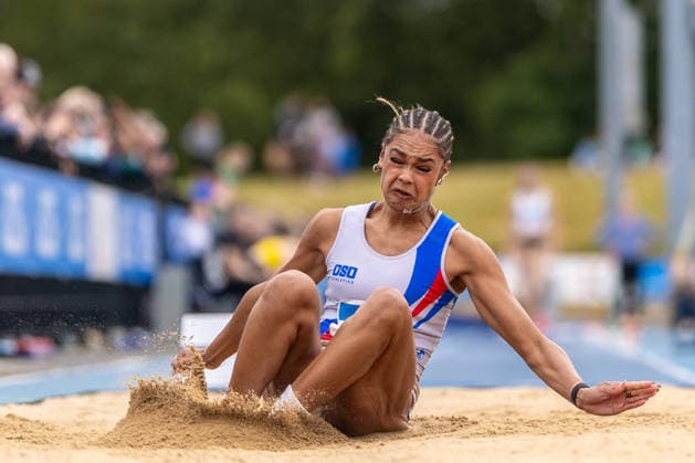 2026 Athletics Ireland National Outdoor Championships, Morton Stadium, Dublin 26 7 2026 Elizabeth Ndudi competing in in the Women™s Long Jump Final Elizabeth Ndudi 26 7 2026  Copyright: xx 0U6A8219