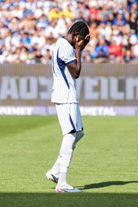 Freundschaftsspiel: Karlsruher SC vs FC Internazionale Milano, 26.07.2026 Yann Bisseck (FC Internaziolane Milano, 31) Freundschaftsspiel: Karlsruher SC vs FC Internazionale Milano, BBBank Wildpark Karlsruhe, 26.07.2026 DFB DFL REGULATIONS PROHIBIT ANY USE OF PHOTOGRAPHS AS IMAGE SEQUENCES AND OR QUASI-VIDEO. *** Friendly Match: Karlsruher SC vs. FC Internazionale Milano, July 26, 2026 Yann Bisseck, FC Internazionale Milano, 31 Friendly Match: Karlsruher SC vs. FC Internazionale Milano, BBBank Wildpark Karlsruhe, July 26, 2026 DFB and DFL regulations prohibit any use of photographs as image sequences and or quasi-video Copyright: xBEAUTIFULxSPORTS Boscox