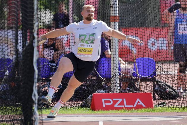 Bialystok 26.07.2026 LEKKOATLETYKA 102. PZLA MISTRZOSTWA POLSKI SENIOROW LEKKOATLETYKA LEKKA ATLETYKA 102. ATHLETICS POLISH NATIONAL OUTDOOR CHAMPIONSHIPS NZ STACHNIK OSKAR FOT. MACIEJ GILEWSKI 058SPORT.PL NEWSPIX.PL --- newspix.pl 