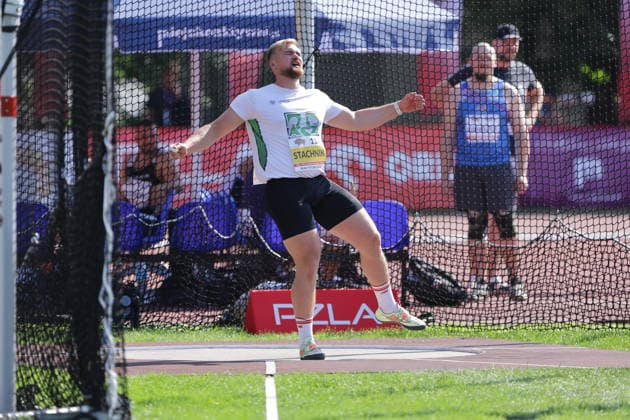 Bialystok 26.07.2026 LEKKOATLETYKA 102. PZLA MISTRZOSTWA POLSKI SENIOROW LEKKOATLETYKA LEKKA ATLETYKA 102. ATHLETICS POLISH NATIONAL OUTDOOR CHAMPIONSHIPS NZ STACHNIK OSKAR FOT. MACIEJ GILEWSKI 058SPORT.PL NEWSPIX.PL --- newspix.pl 
