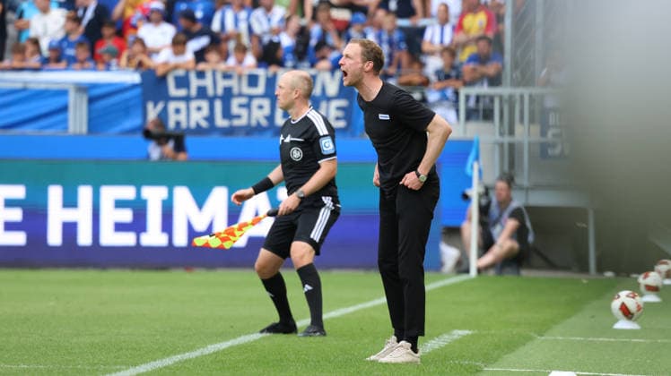 26.07.2026, xrekx, Fussball Testspiel, Karlsruher SC - Inter Mailand v.l. Maximilian Senft (Karlsruher SC) enttaeuscht, enttäuscht, schaut enttaeuscht, niedergeschlagen, disappointed (DFL DFB REGULATIONS PROHIBIT ANY USE OF PHOTOGRAPHS as IMAGE SEQUENCES and or QUASI-VIDEO) Karlsruhe *** July 26, 2026, xrekx, Soccer Friendly Match, Karlsruher SC vs. Inter Milan, by Maximilian Senft; Karlsruher SC is disappointed, looks disappointed, dejected, disappointed DFL DFB REGULATIONS PROHIBIT ANY USE OF PHOTOGRAPHS as IMAGE SEQUENCES and or QUASI-VIDEO Karlsruhe
