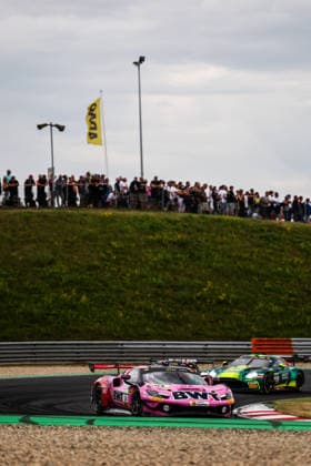 DTM, 9. + 10. Rennen Oschersleben 2026 14 Ferrari 296 GT3 EVO, EMIL FREY RACING: Matteo Cairoli - picture by Gruppe C Photography Oschersleben Oschersleben Sachsen-Anhalt Germany Copyright: xGruppexCxPhotographyx