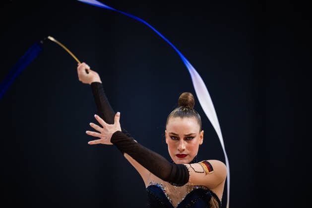 Die Finals 2026 - Rhythmische Sportgymnastik, 26.07.2026 Darja Verfolomeev - TSV Scheiden 1902 e.V. (Band); Die Finals 2026 - Rhythmische Sportgymnastik am 26.07.2026 in der ZAG-Arena, Hannover *** The 2026 Rhythmic Gymnastics Finals, July 26, 2026 Darja Verfolomeev TSV Scheiden 1902 e.V. Ribbon The 2026 Rhythmic Gymnastics Finals on July 26, 2026, at the ZAG Arena, Hanover Copyright: xBEAUTIFULxSPORTS Tonhäuserx