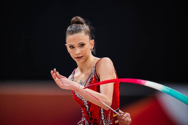 Die Finals 2026 - Rhythmische Sportgymnastik, 26.07.2026 Lisa Maria Grarac - TSV Schmiden 1902 e.V. (Band); Die Finals 2026 - Rhythmische Sportgymnastik am 26.07.2026 in der ZAG-Arena, Hannover *** The 2026 Rhythmic Gymnastics Finals, July 26, 2026 Lisa Maria Grarac TSV Schmiden 1902 e.V. Ribbon The 2026 Rhythmic Gymnastics Finals on July 26, 2026, at the ZAG Arena, Hanover Copyright: xBEAUTIFULxSPORTS Tonhäuserx