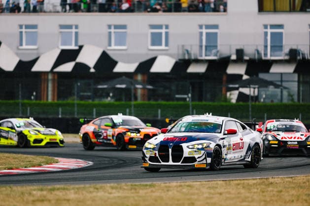 ADAC GT4 Germany, 5. + 6. Rennen Oschersleben 2026 66 BMW M4 GT4 Evo, ME Motorsport: Leon Bauchmüller, Lukas Stiefelhagen - picture by Gruppe C Photography Oschersleben Oschersleben Sachsen-Anhalt Germany Copyright: xGruppexCxPhotographyx
