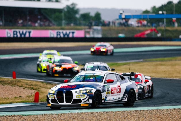 ADAC GT4 Germany, 5. + 6. Rennen Oschersleben 2026 66 BMW M4 GT4 Evo, ME Motorsport: Leon Bauchmüller, Lukas Stiefelhagen - picture by Gruppe C Photography Oschersleben Oschersleben Sachsen-Anhalt Germany Copyright: xGruppexCxPhotographyx