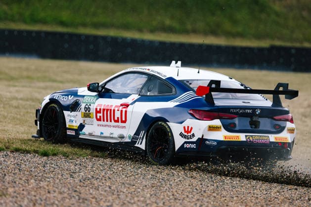 ADAC GT4 Germany, 5. + 6. Rennen Oschersleben 2026 66 BMW M4 GT4 Evo, ME Motorsport: Leon Bauchmüller, Lukas Stiefelhagen - picture by Gruppe C Photography Oschersleben Oschersleben Sachsen-Anhalt Germany Copyright: xGruppexCxPhotographyx