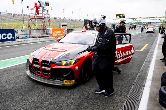 ADAC GT4 Germany, 5. + 6. Rennen Oschersleben 2026 10 BMW M4 GT4 Evo, razoon - more than racing: Daniel Drexel, Michael Maniszewski - picture by Gruppe C Photography Oschersleben Oschersleben Sachsen-Anhalt Germany Copyright: xGruppexCxPhotographyx