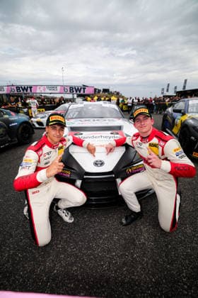 ADAC GT4 Germany, 5. + 6. Rennen Oschersleben 2026 87 Toyota GR Supra GT4 EVO2, CRT Lucas Cartelle, Hudson Schwartz - picture by Gruppe C Photography Oschersleben Oschersleben Sachsen-Anhalt Germany Copyright: xGruppexCxPhotographyx