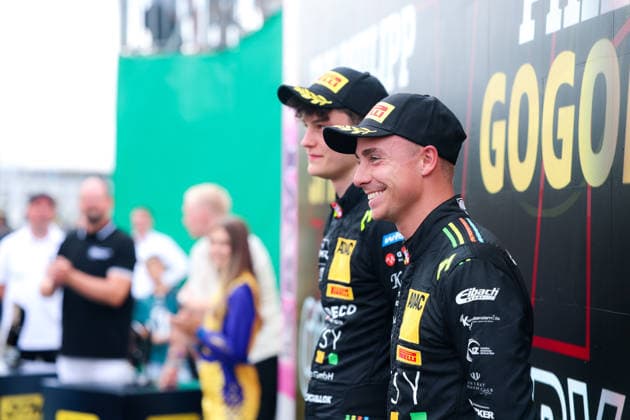 ADAC GT4 Germany, 5. + 6. Rennen Oschersleben 2026 04 Aston Martin Vantage AMR GT4 Evo, EastSide Motorsport: Jan Philipp Springob, Philipp Gogollok - picture by Gruppe C Photography Oschersleben Oschersleben Sachsen-Anhalt Germany Copyright: xGruppexCxPhotographyx