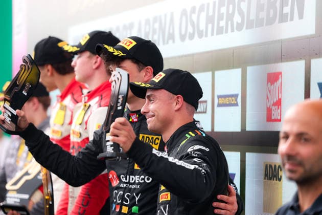 ADAC GT4 Germany, 5. + 6. Rennen Oschersleben 2026 04 Aston Martin Vantage AMR GT4 Evo, EastSide Motorsport: Jan Philipp Springob, Philipp Gogollok - picture by Gruppe C Photography Oschersleben Oschersleben Sachsen-Anhalt Germany Copyright: xGruppexCxPhotographyx