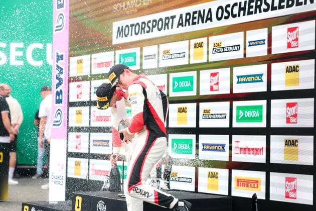 ADAC GT4 Germany, 5. + 6. Rennen Oschersleben 2026 87 Toyota GR Supra GT4 EVO2, CRT Lucas Cartelle, Hudson Schwartz - picture by Gruppe C Photography Oschersleben Oschersleben Sachsen-Anhalt Germany Copyright: xGruppexCxPhotographyx