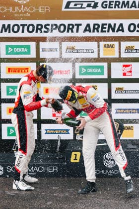 ADAC GT4 Germany, 5. + 6. Rennen Oschersleben 2026 87 Toyota GR Supra GT4 EVO2, CRT Lucas Cartelle, Hudson Schwartz - picture by Gruppe C Photography Oschersleben Oschersleben Sachsen-Anhalt Germany Copyright: xGruppexCxPhotographyx