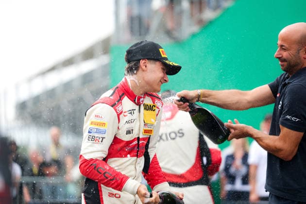 ADAC GT4 Germany, 5. + 6. Rennen Oschersleben 2026 87 Toyota GR Supra GT4 EVO2, CRT Lucas Cartelle, Hudson Schwartz - picture by Gruppe C Photography Oschersleben Oschersleben Sachsen-Anhalt Germany Copyright: xGruppexCxPhotographyx