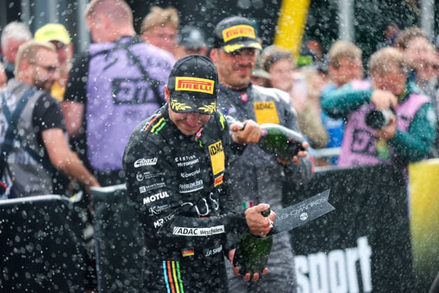 ADAC GT4 Germany, 5. + 6. Rennen Oschersleben 2026 04 Aston Martin Vantage AMR GT4 Evo, EastSide Motorsport: Jan Philipp Springob, Philipp Gogollok - picture by Gruppe C Photography Oschersleben Oschersleben Sachsen-Anhalt Germany Copyright: xGruppexCxPhotographyx