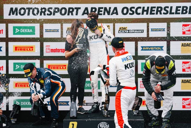 ADAC GT4 Germany, 5. + 6. Rennen Oschersleben 2026 32 Porsche 718 Cayman GT4 RS Clubsport, Avia W&S Motorsport: Tim Horell, Hendrik Still, 92 Porsche 718 Cayman GT4 Clubsport, Team Wimmer Werk Motorsport: Egor Litvinenko, Oskar Dix - picture by Gruppe C Photography Oschersleben Oschersleben Sachsen-Anhalt Germany Copyright: xGruppexCxPhotographyx