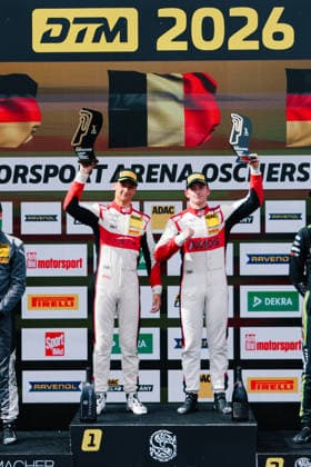 ADAC GT4 Germany, 5. + 6. Rennen Oschersleben 2026 87 Toyota GR Supra GT4 EVO2, CRT Lucas Cartelle, Hudson Schwartz - picture by Gruppe C Photography Oschersleben Oschersleben Sachsen-Anhalt Germany Copyright: xGruppexCxPhotographyx
