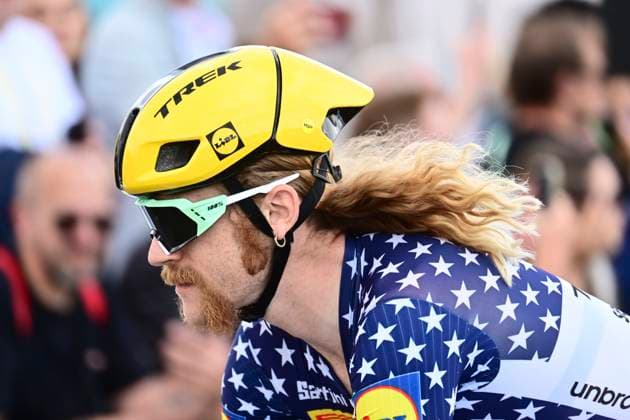 Tour de France 2026 Stage 21 PARIS CHAMPS-ELYSEES, FRANCE - JULY 26 : Simmons Quinn (USA) of Lidl - Trek during stage 21 of the 113rd edition of Tour de France an UCI World Tour 2.UWT cycling road race stage for Men Elite of 130 km with start in Thoiry and finish in Paris Champs-Elysees on July 26, 2026 in Paris Champs-Elysees, France, 26 07 2026 Paris Champs-Elysees France  Copyright: xPeterxDexVoechtx