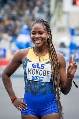 Deutsche Leichtathletik-Meisterschaften; Bochum-Wattenscheid, 26.07.2026 Deutsche Meisterin 200m: Judith Bilepo Mokobe (USC Mainz); Deutsche Leichtathletik-Meisterschaften am 26.07.2026 im Lorheide-Stadion, Bochum-Wattenscheid (Nordrhein-Westfalen). *** German Track and Field Championships, Bochum Wattenscheid, July 26, 2026; 200m German Champion: Judith Bilepo Mokobe, USC Mainz; German Track and Field Championships on July 26, 2026, at Lorheide Stadium, Bochum-Wattenscheid, North Rhine-Westphalia Copyright: xBEAUTIFULxSPORTS LeahxKohringx