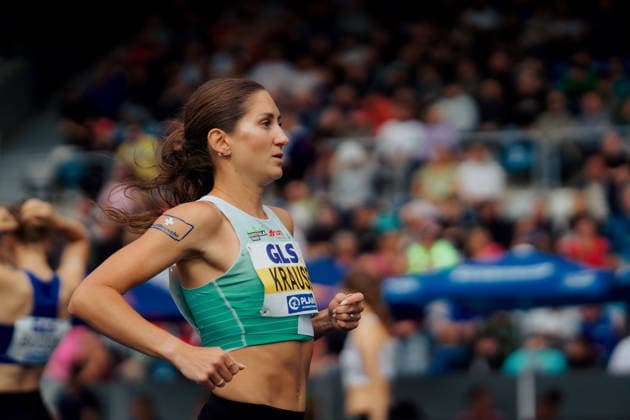 Deutsche Leichtathletik-MeisterschaftenÂ­; Bochum-Wattenscheid, 26.07.2026 Gesa Felicitas Krause tritt beim Wettbewerb der Frauen bei den Deutschen Meisterschaften (DM) im Lohrheidestadion in Bochum-Wattenscheid am 25.-26. Juli 2026 an. *** German Track and Field Championships—Bochum Wattenscheid, July 26, 2026 Gesa Felicitas Krause will compete in the women’s event at the German Championships (DM) at Lohrheidestadion in Bochum Wattenscheid on July 25–26, 2026 Copyright: xBEAUTIFULxSPORTS Flatemerschx