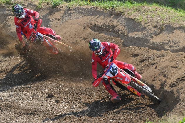 Motorsport, Motocross, Czech Grand Prix at Loket