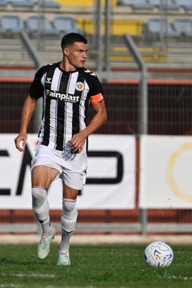IPA87020570 - Marcos Curado of Ascoli Calcio 1898 is in action during a preseason friendly match between Frosinone Calcio and Ascoli Calcio 1898 at the Manlio Scopigno Central Italy Stadium on July 26, 2026, in Rieti, Italy.  Copyright: xDomenicoxCippitelli IPAxSportx xx 87020570